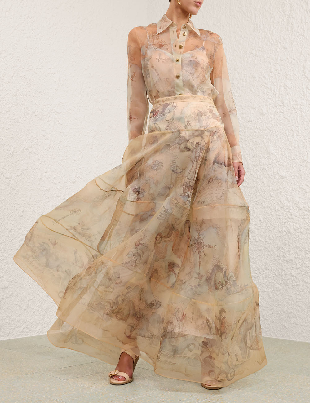 Rebellion Lantern Maxi Skirt