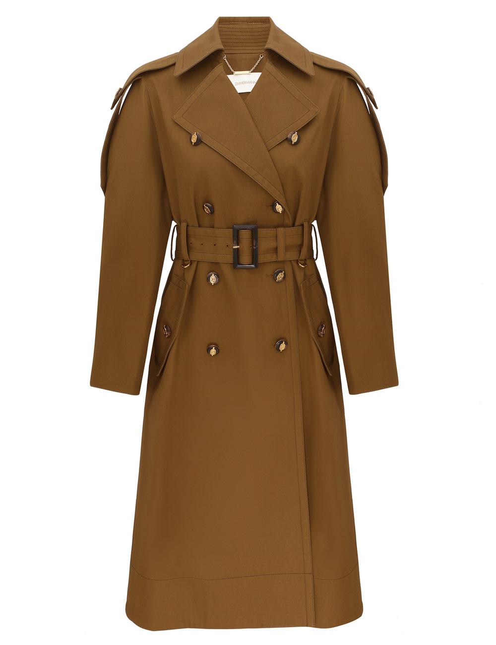 Luna Drill Trenchcoat