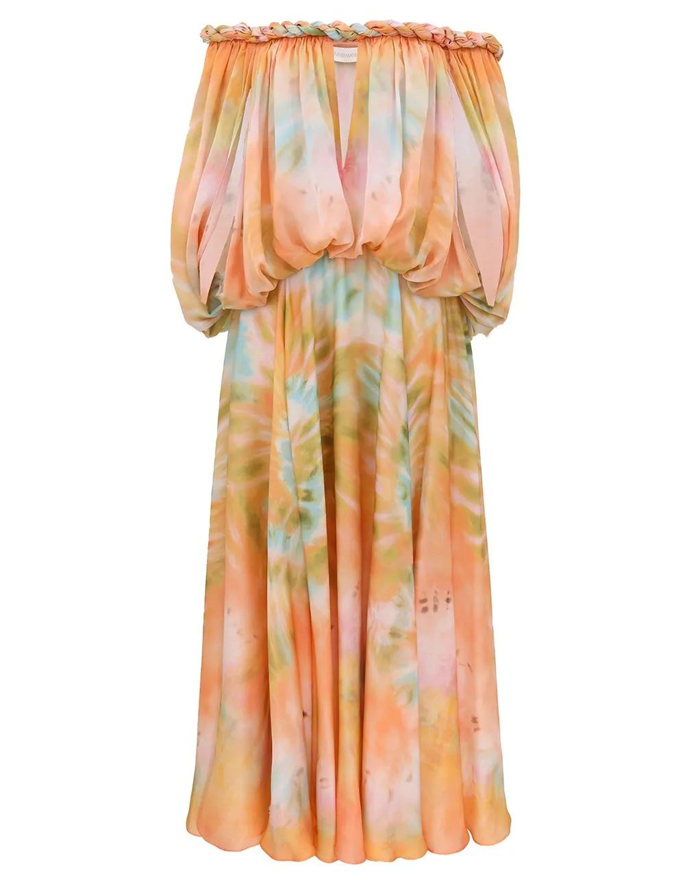 Luna Twist Billow Gown
