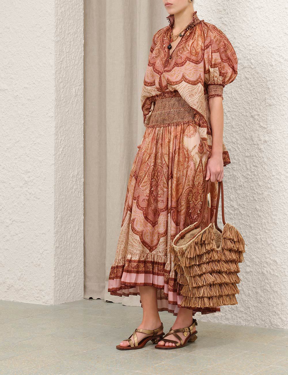 Wanderlust Frill Blouse