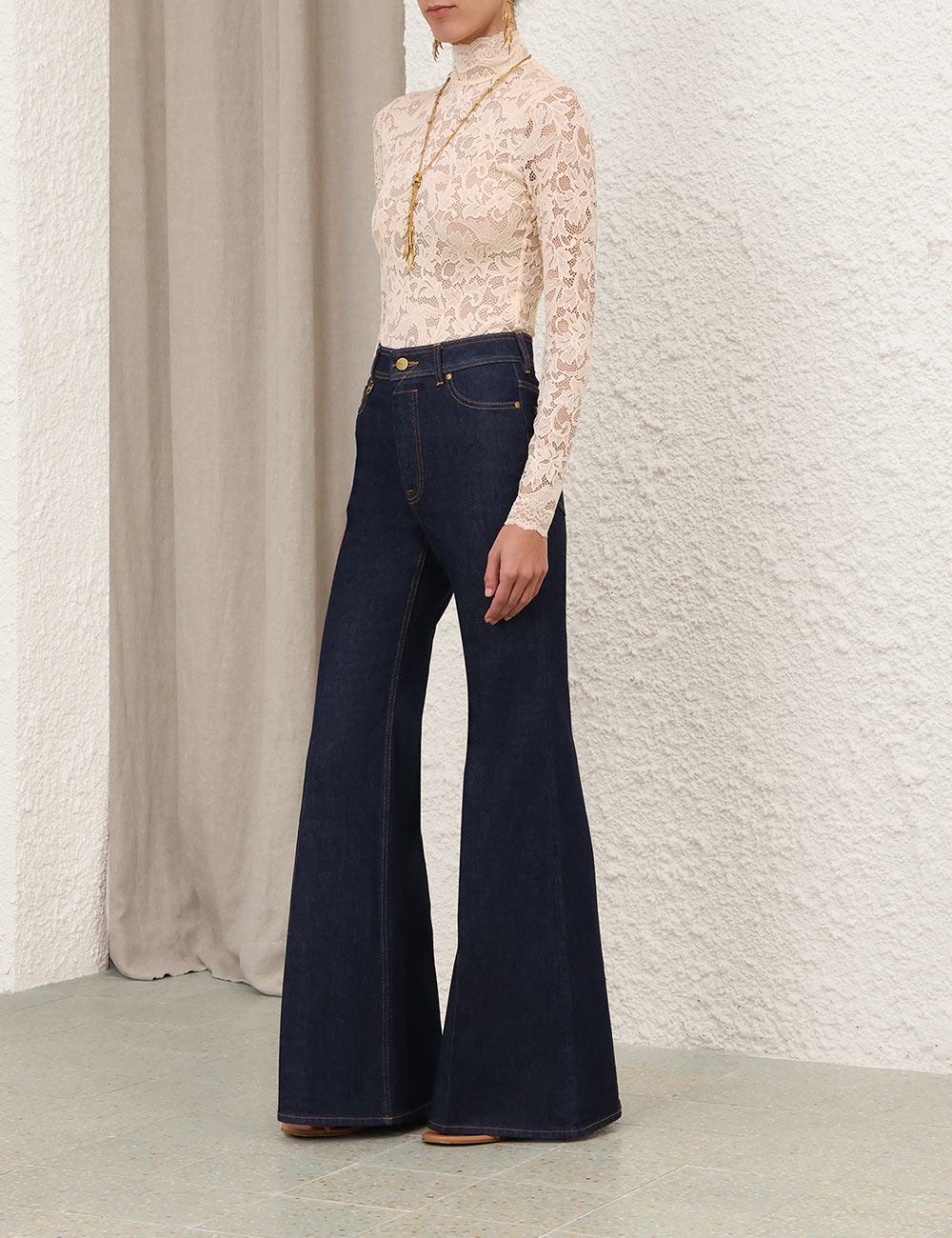 High Neck Bodysuit