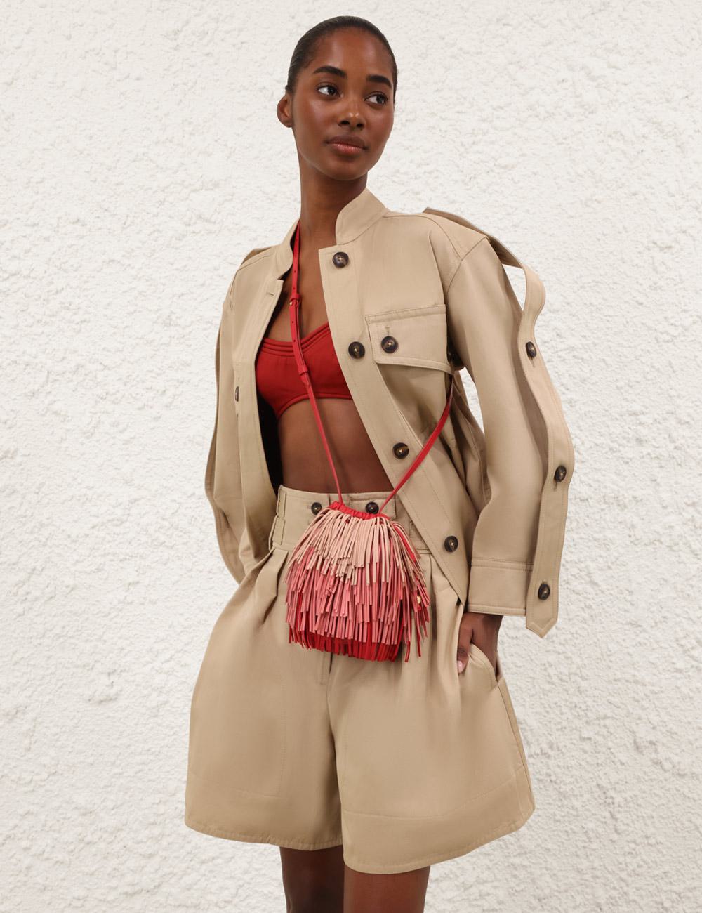 Fringe Crossbody