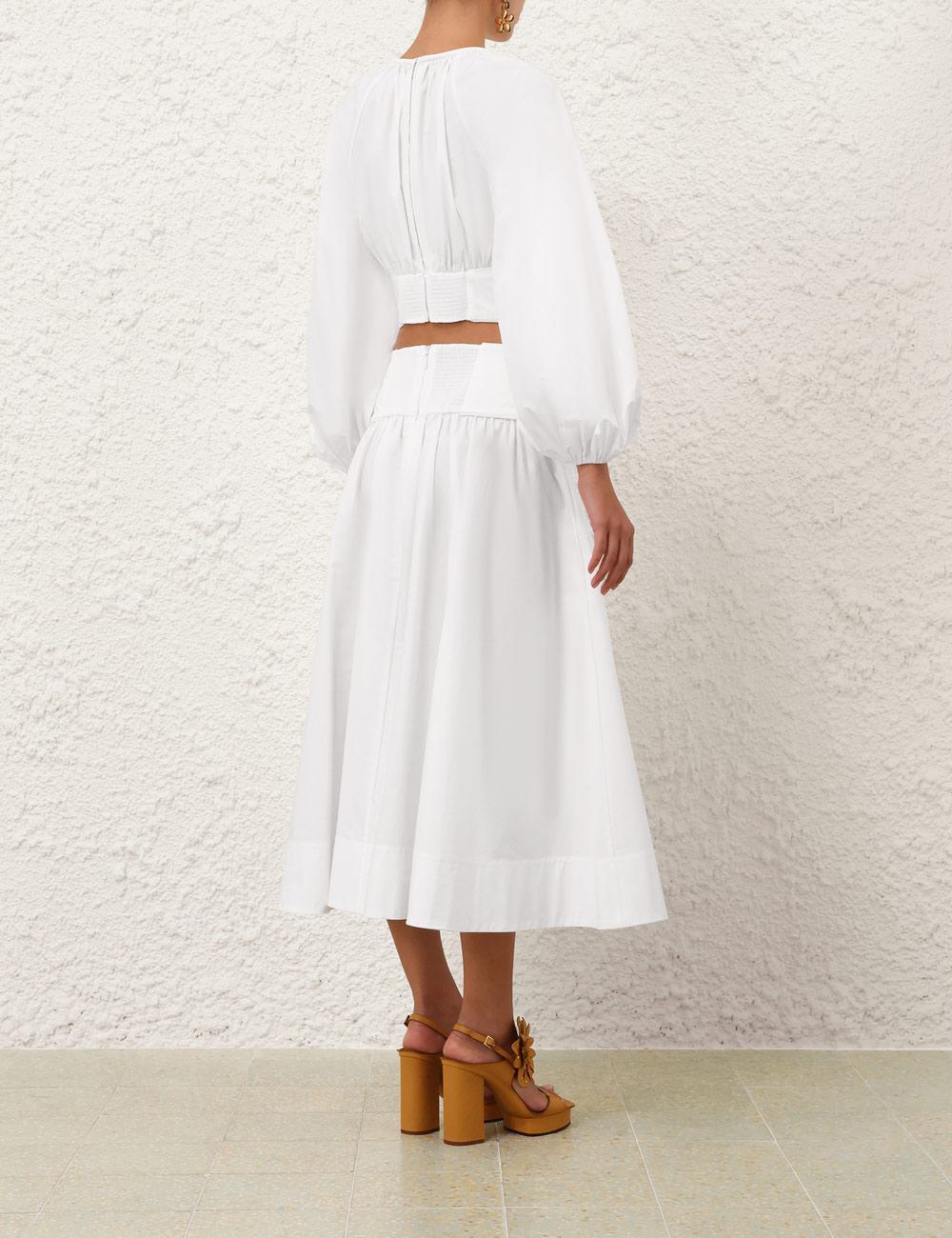 Poplin Billow Top