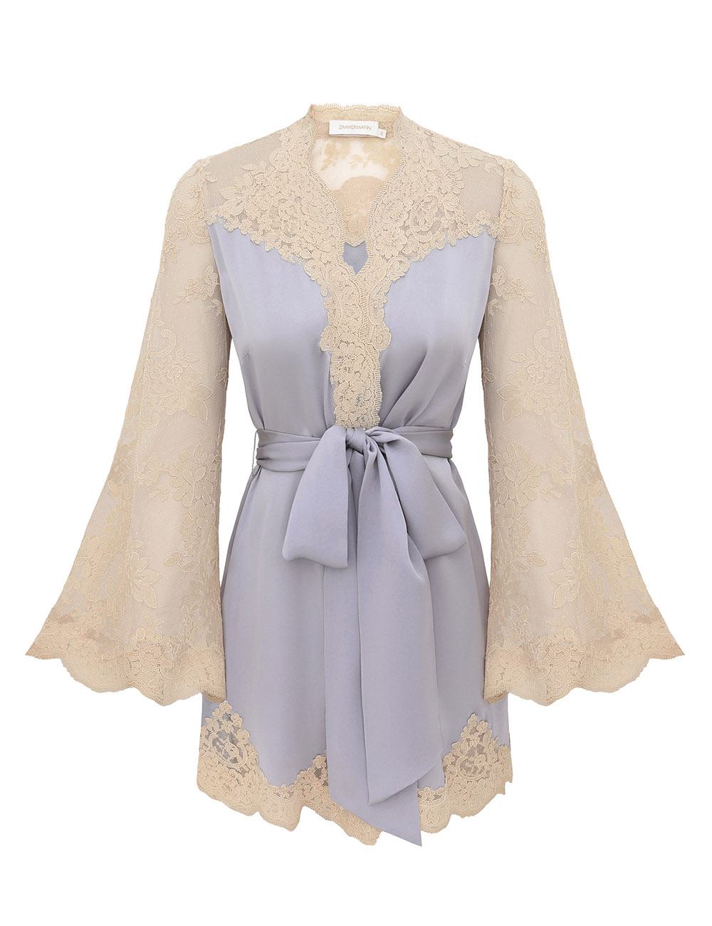 Luna Satin Wrap Top
