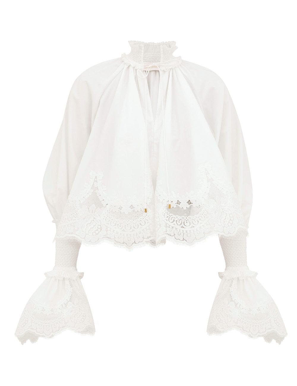 Alchemy Shirred Blouse