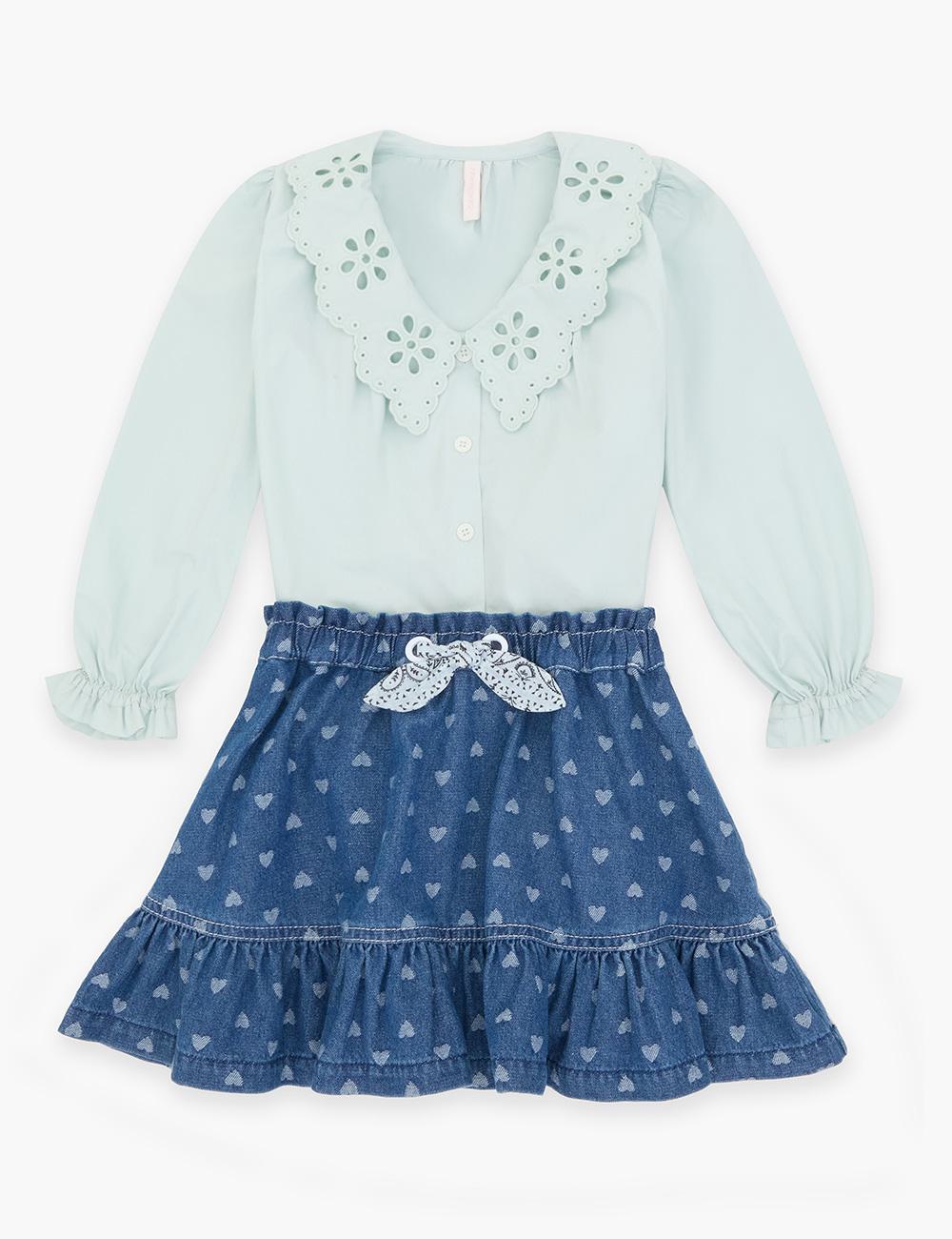 Awaken Kids Denim Skirt