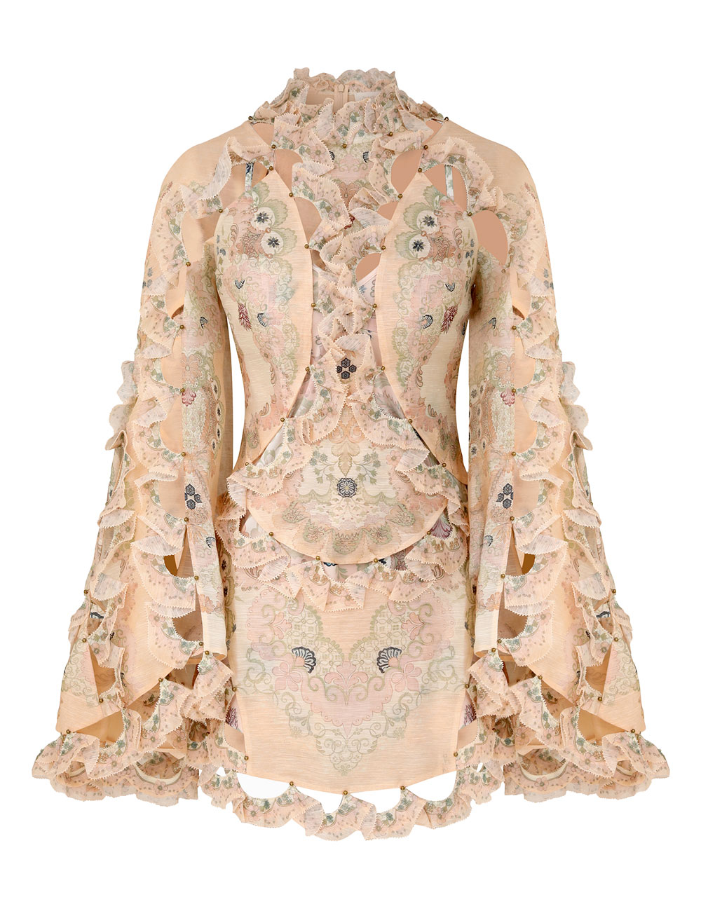 Rebellion Scallop Mini Dress