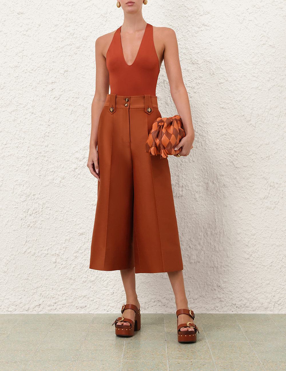 Luna Wool Silk Culotte