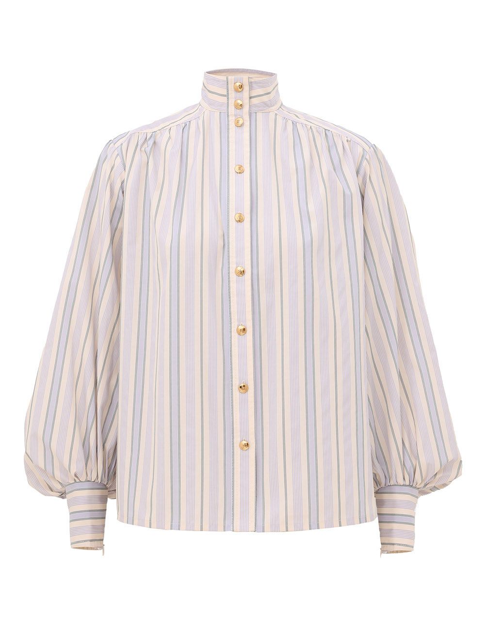 Stripe Billow Blouse