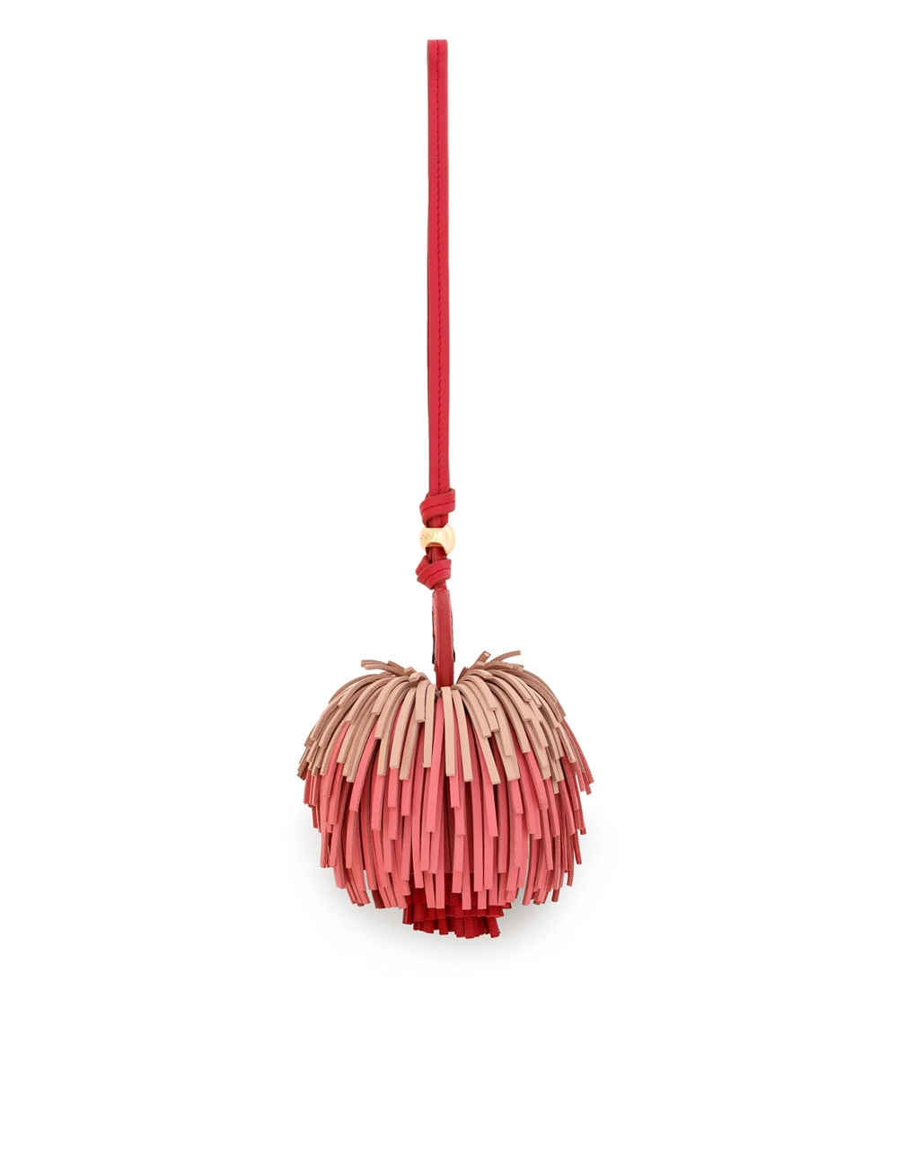 Parrot Fringe Bag Charm