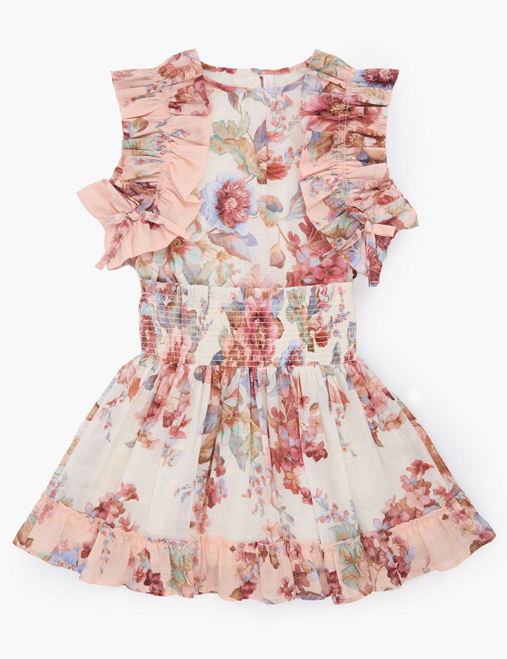 Awaken Kids Shirred Skirt