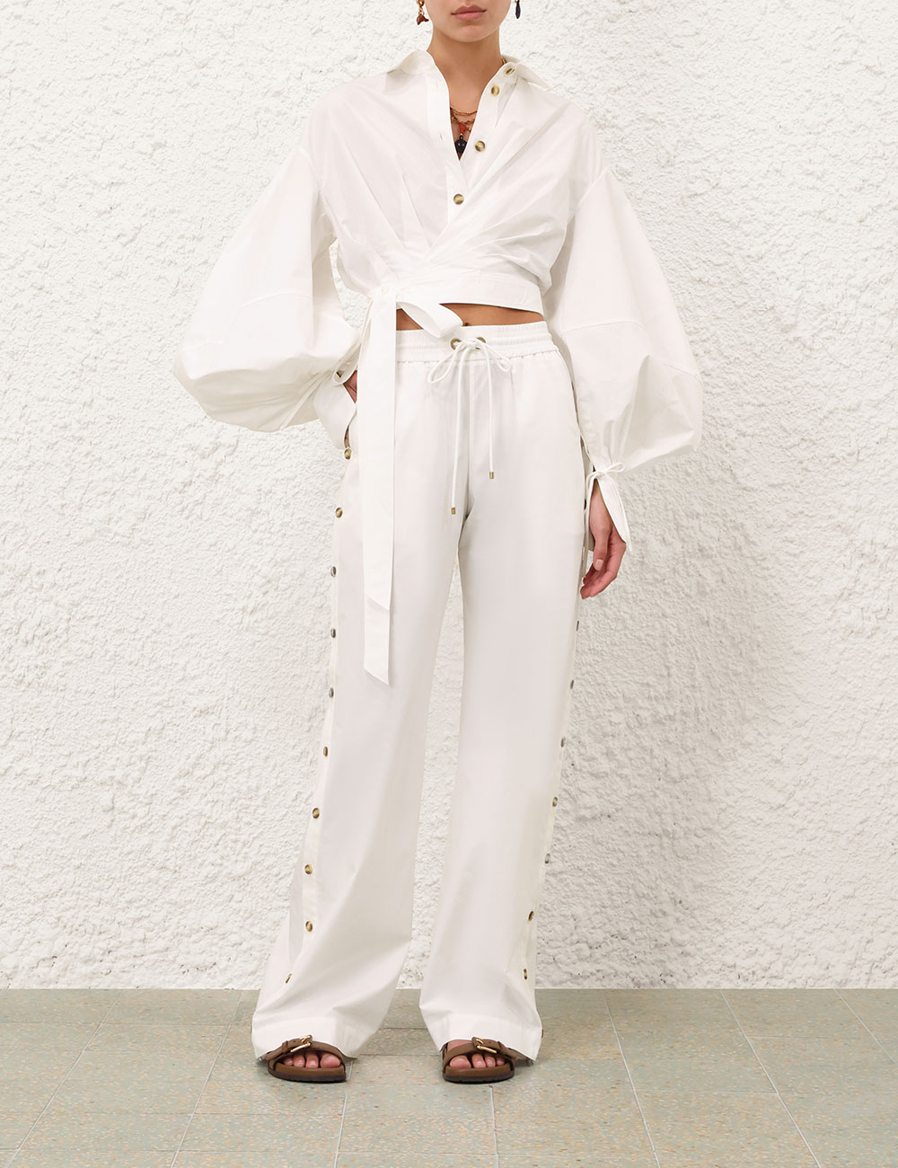 Rebellion Poplin Button Pant