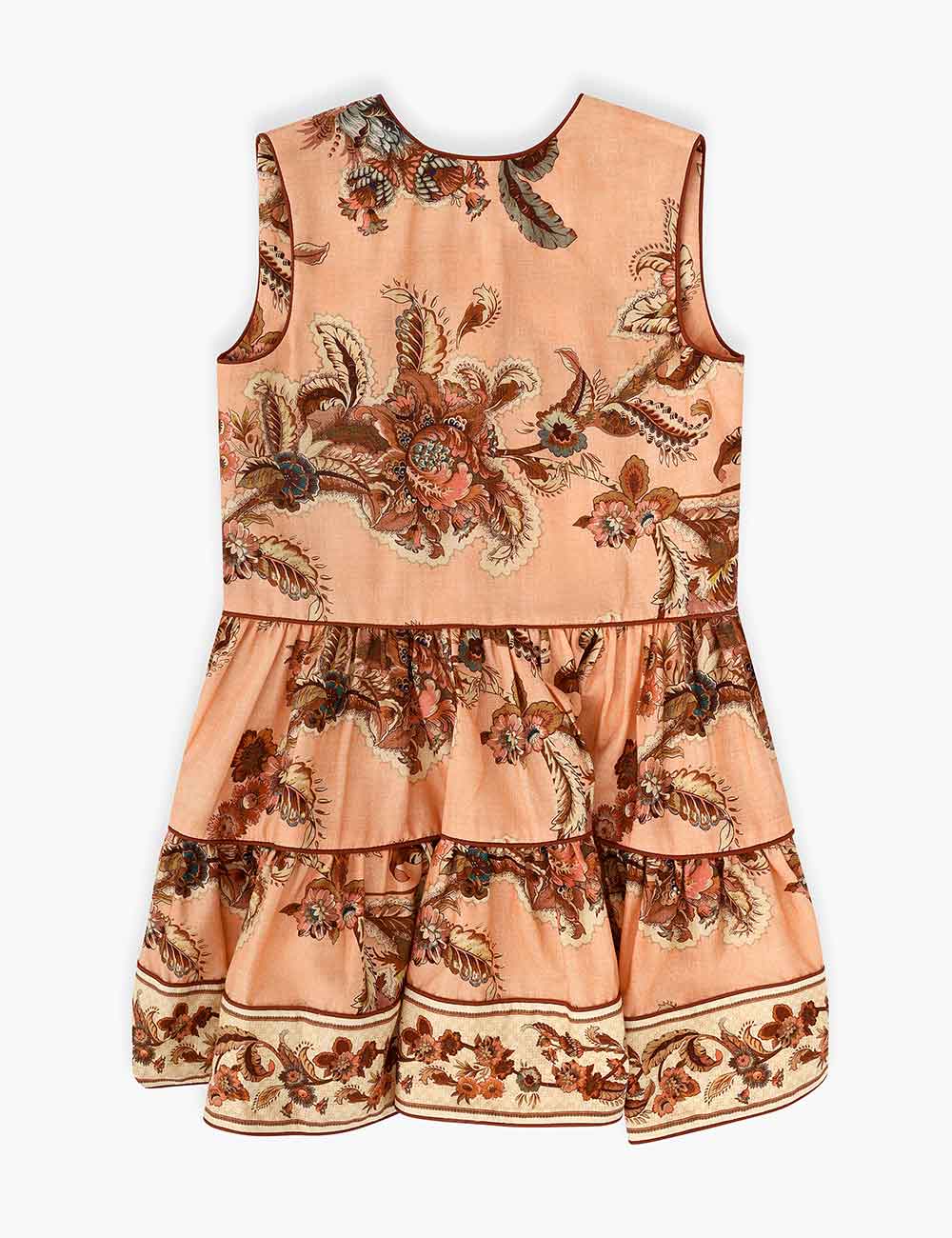Aster Kids Contrast Hem Dress