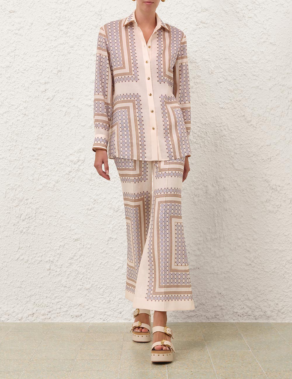 Cropped Flare Pant