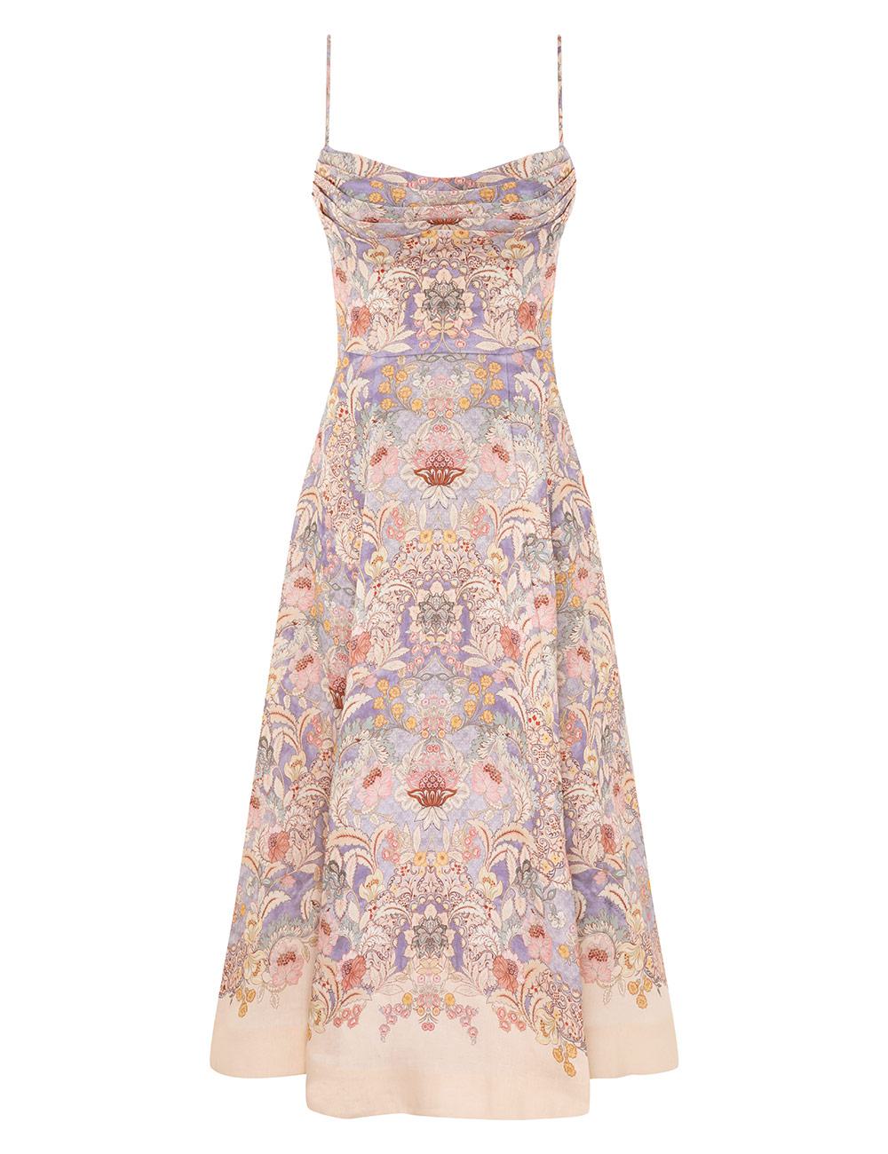 Rebellion Tuck Midi Dress