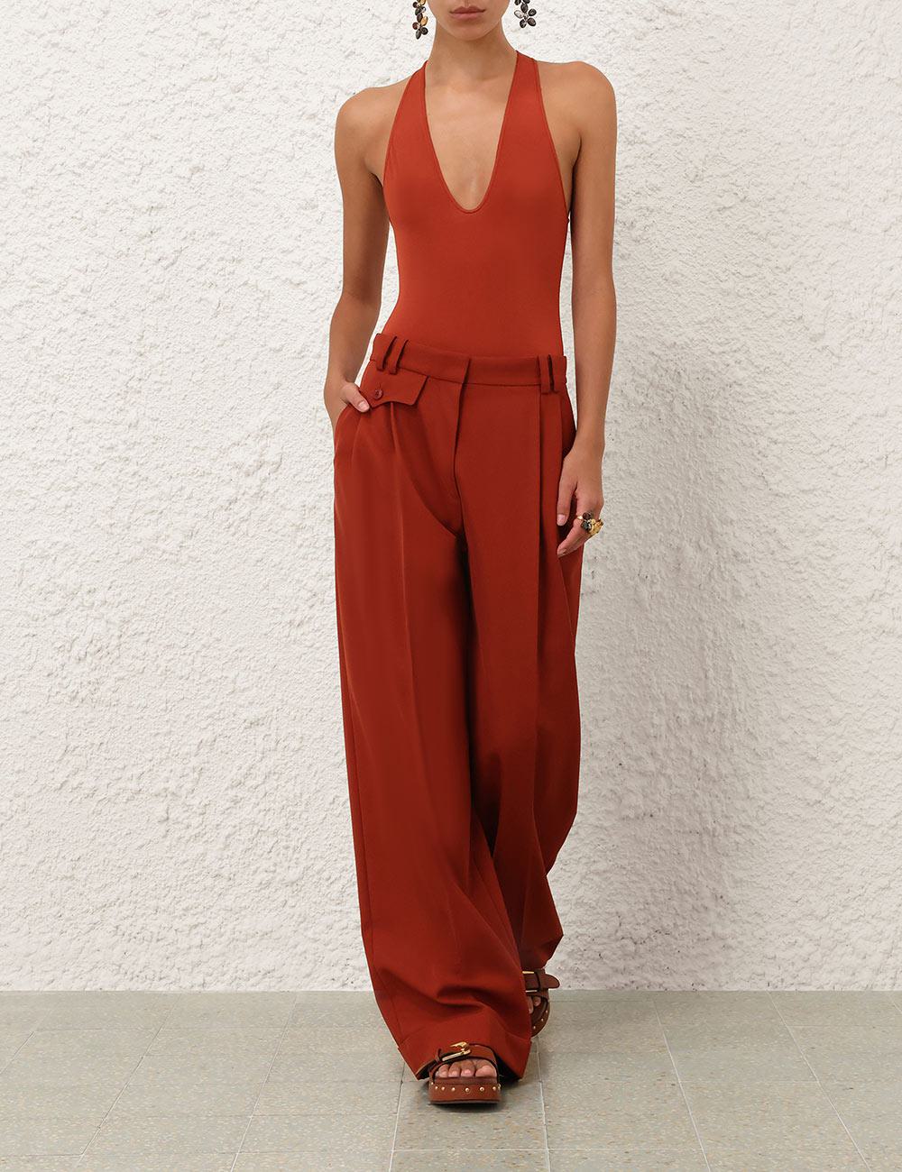 Luna Wool Slouch Pant