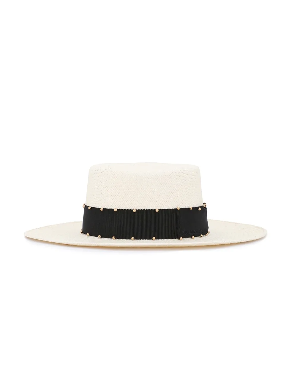 Ribbon Straw Boater
