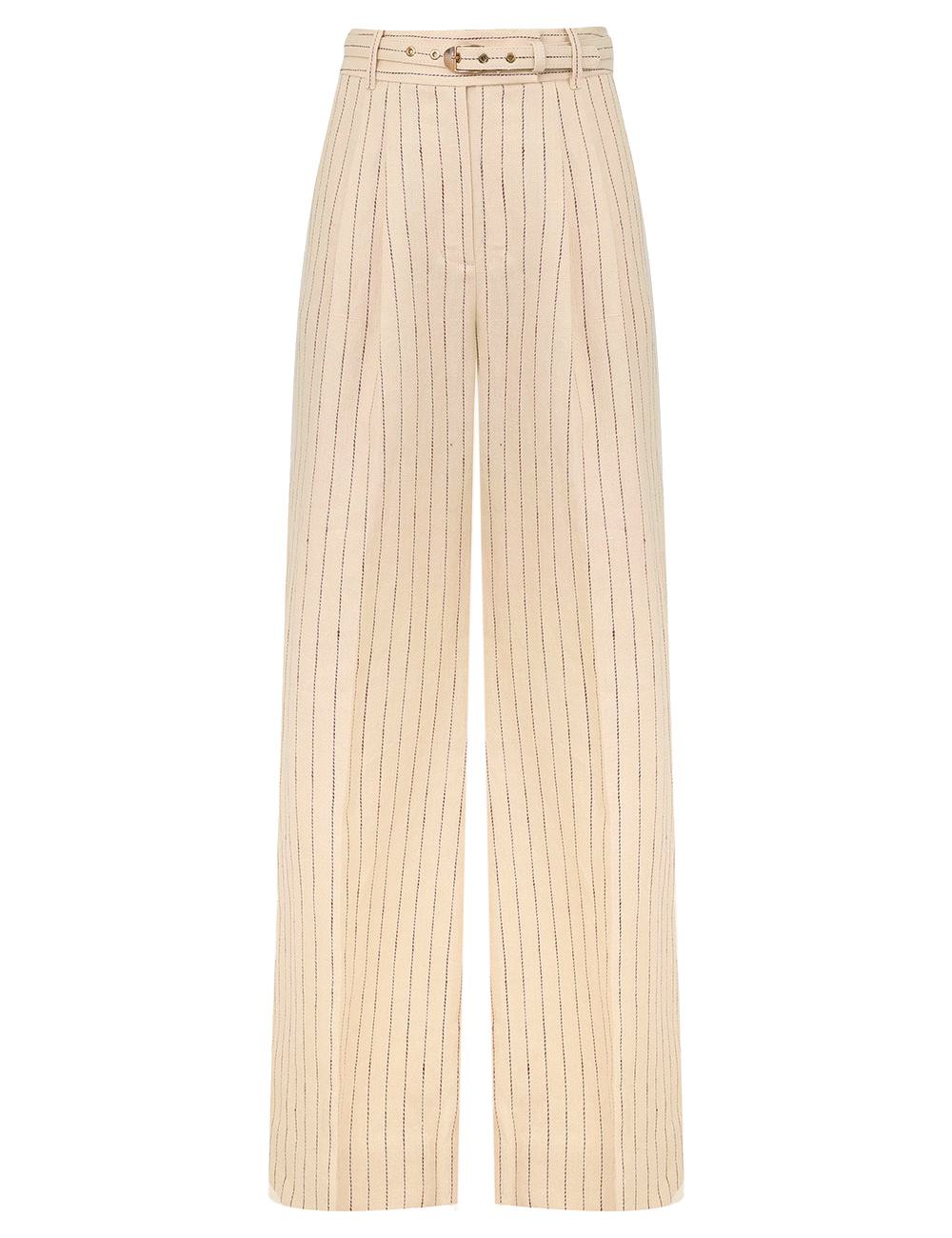 Rebellion Pinstripe Wide Pant