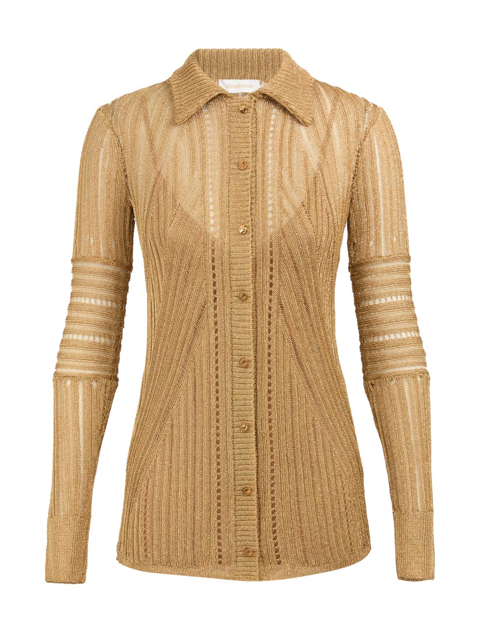 Rebellion Metallic Knit Shirt