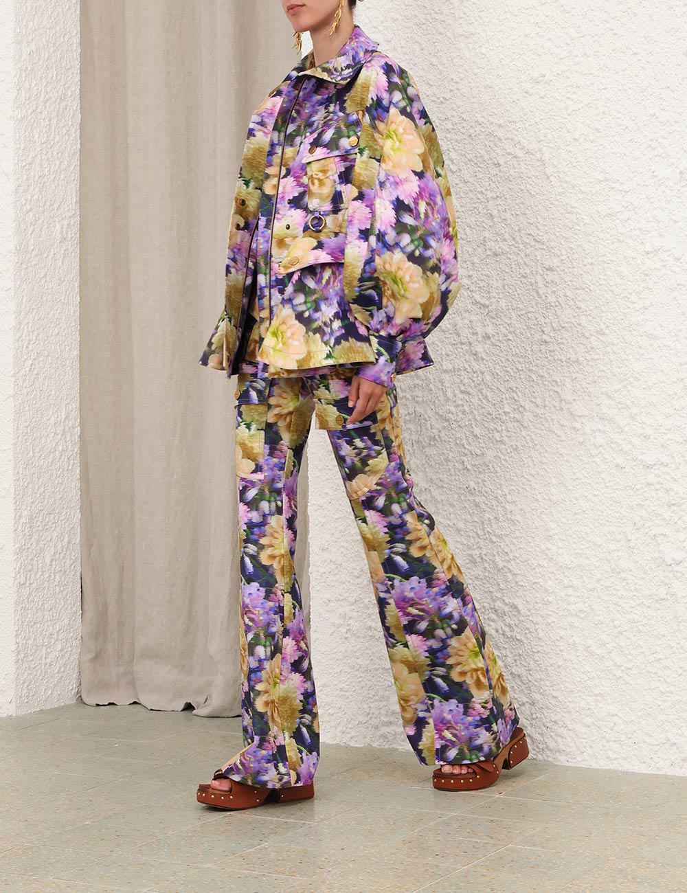 Luna Printed Drill Jacket