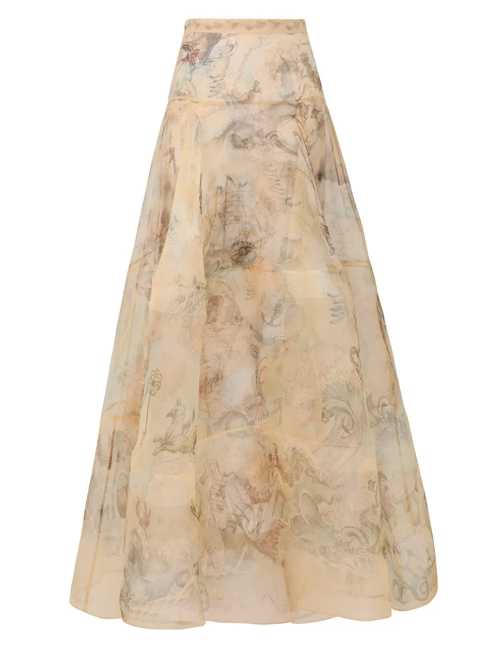 Rebellion Lantern Maxi Skirt