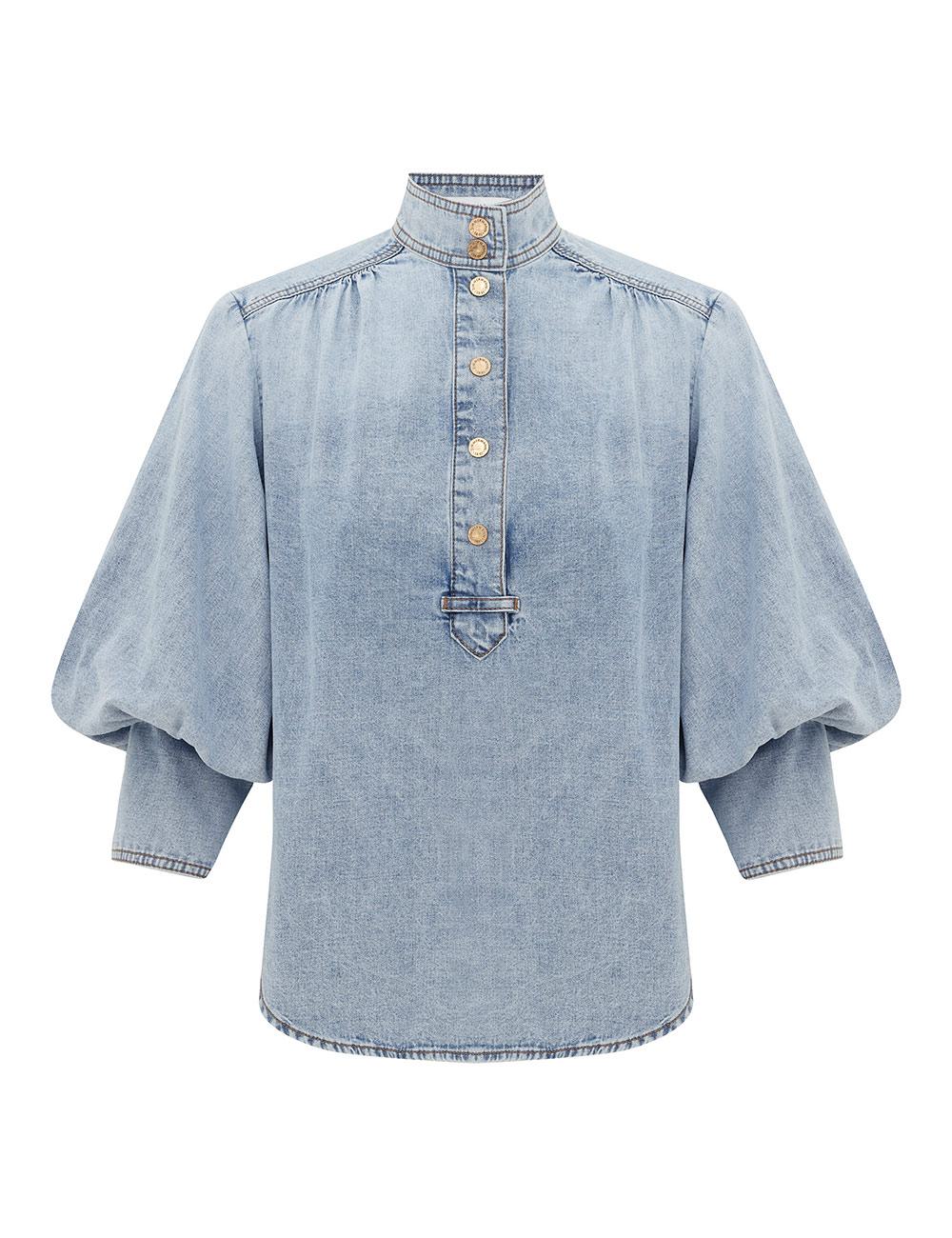 Denim Blouse