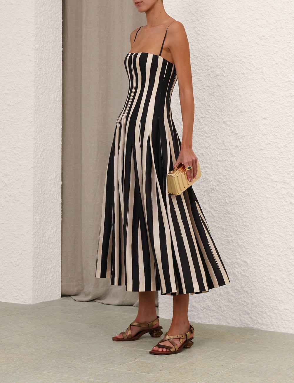 Rebellion Paint Stripe Gown