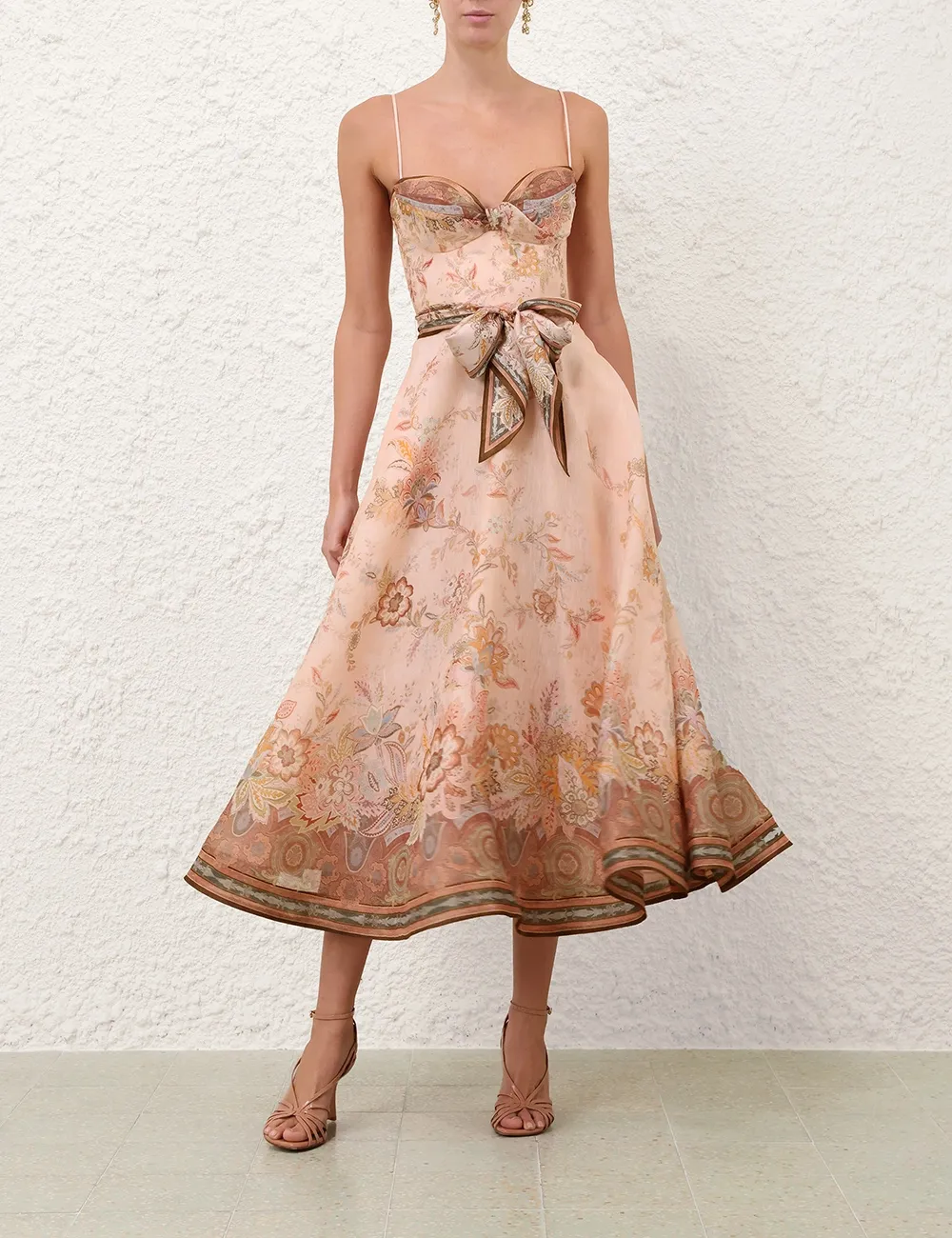 Alchemy Structured Midi Dress