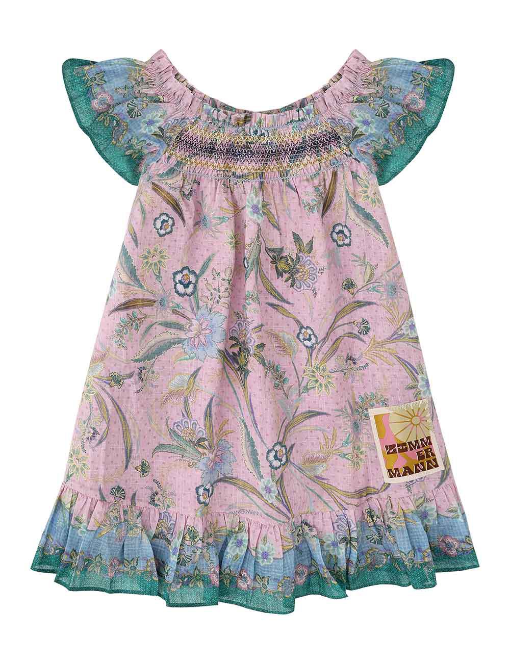 Indra Kids Flutter Dress