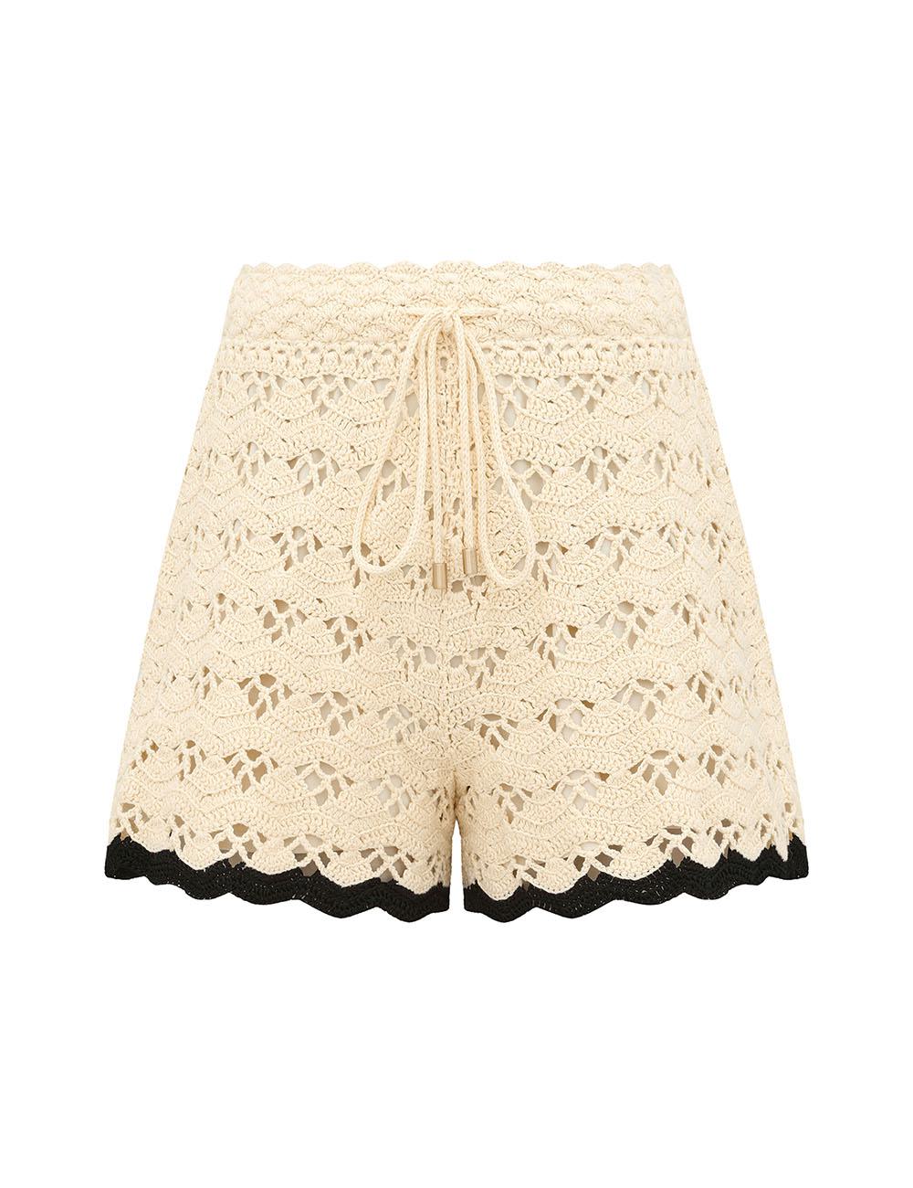 Aster Crochet Short