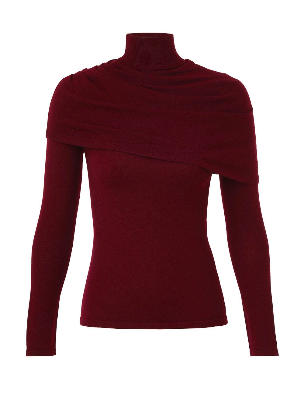 Rebellion Draped Merino Top