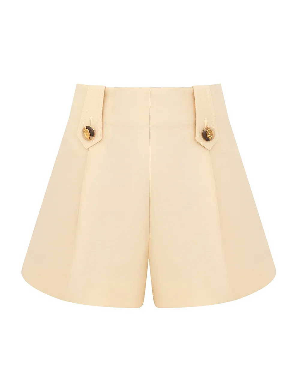 Luna Wool Silk Tailored Short
