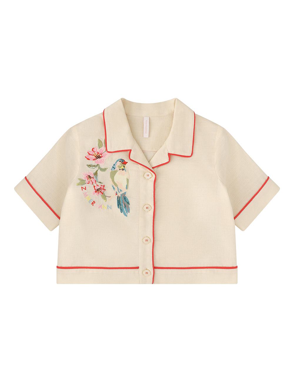 Aster Kids Embroidery Shirt