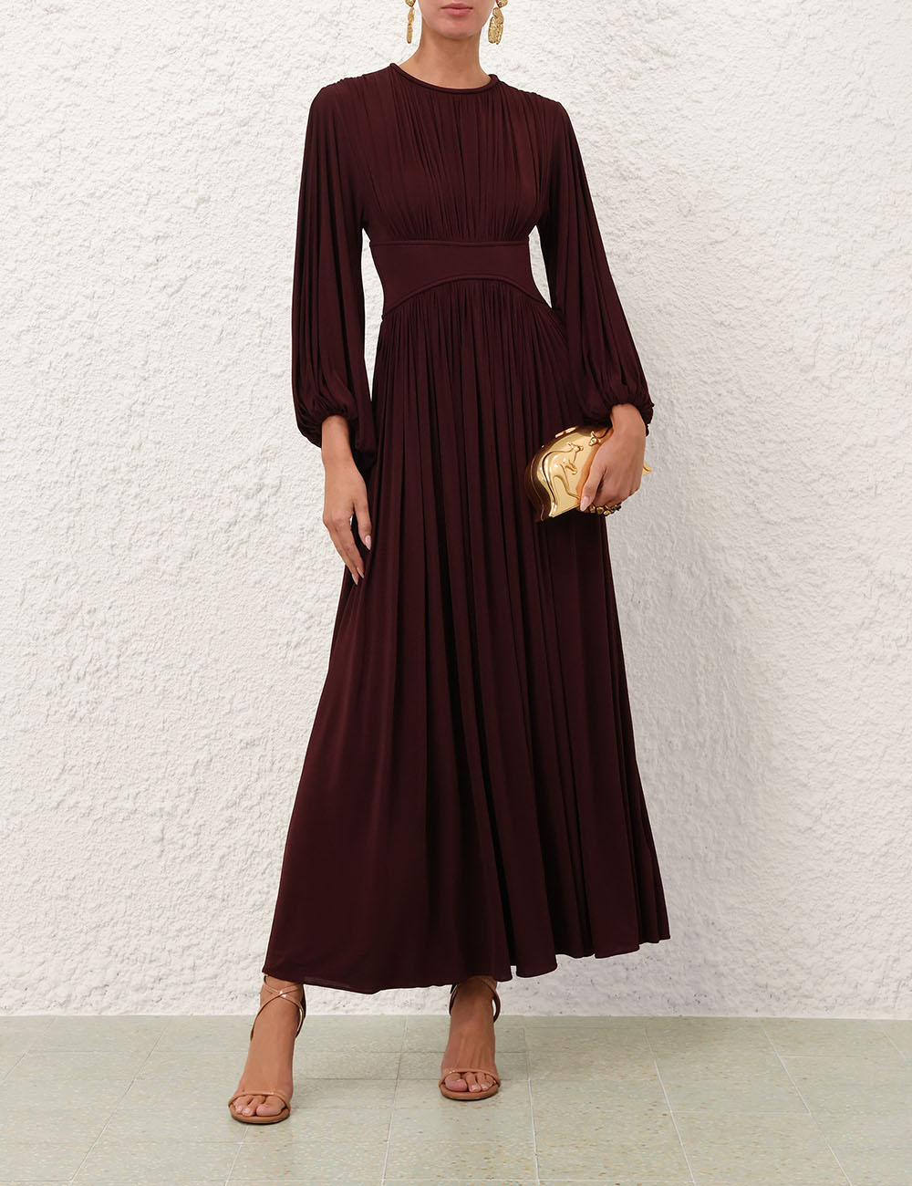 Luna Billow Maxi Dress