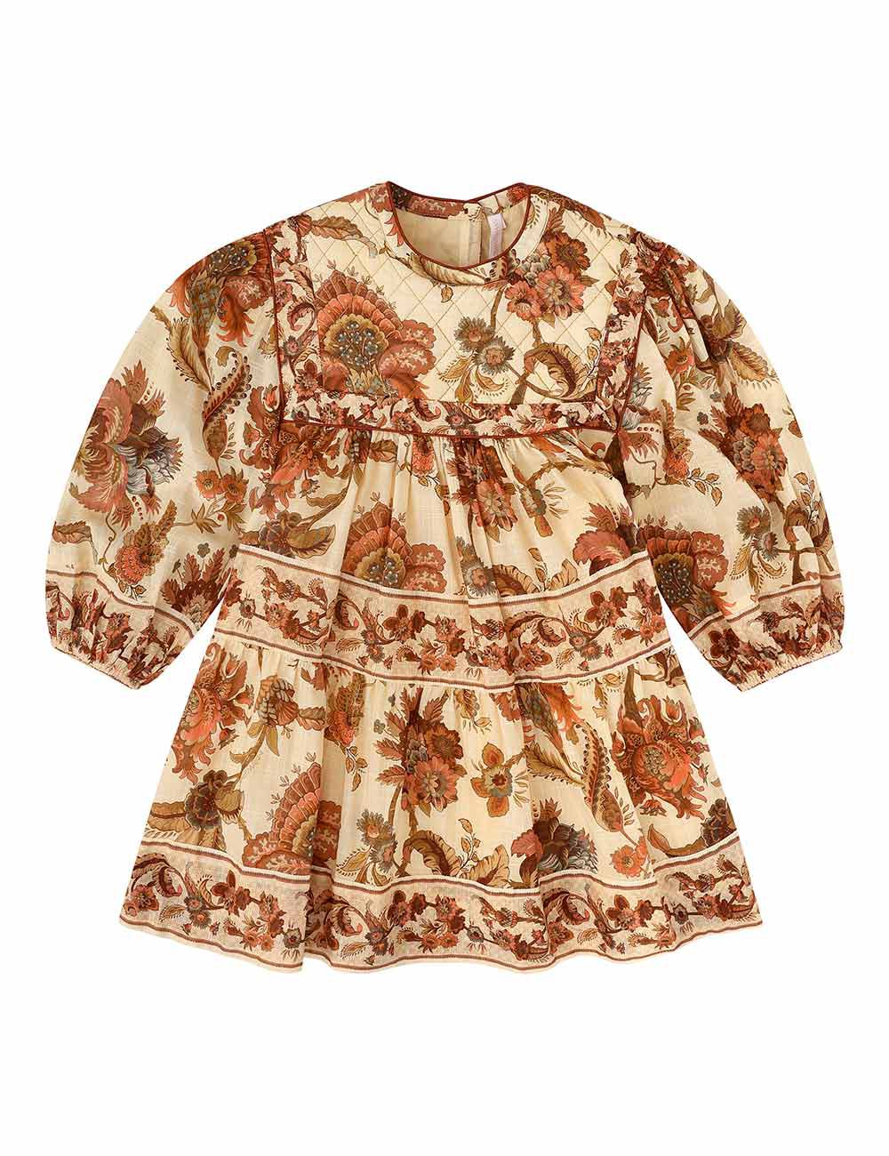 Aster Kids Quilted Dress