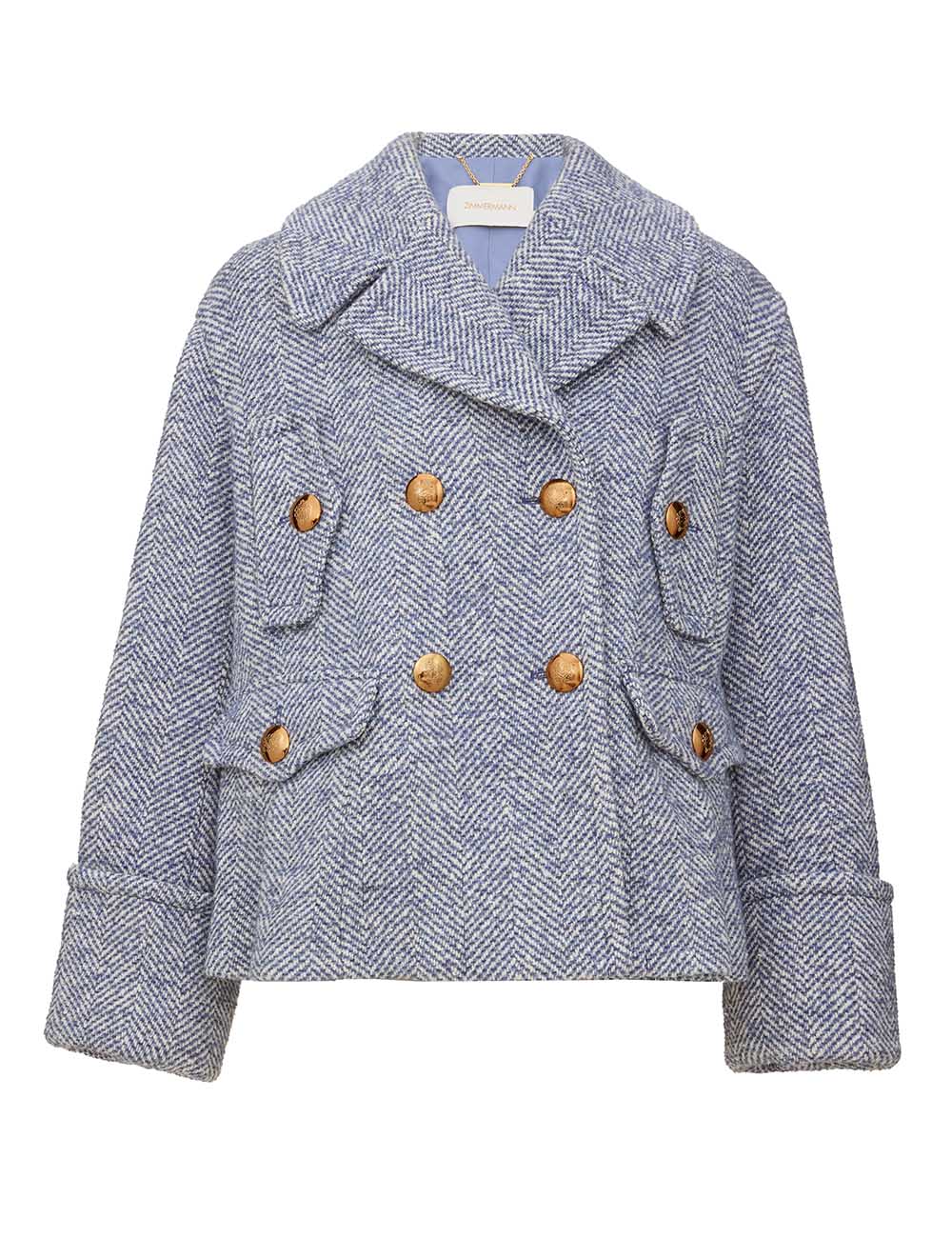 Rebellion Herringbone Peacoat