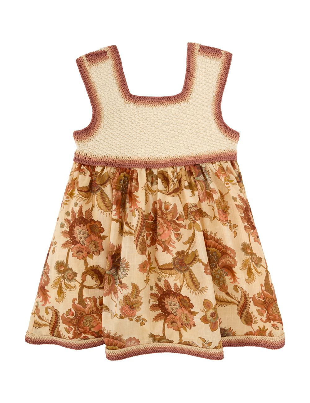 Aster Kids Crochet Dress