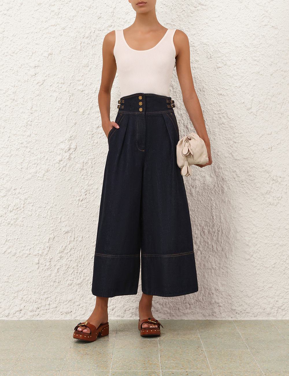 Denim Culotte