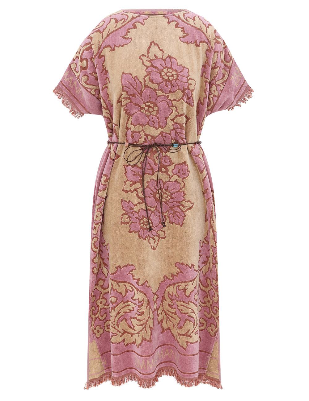 Aster Towelling Midi Dress