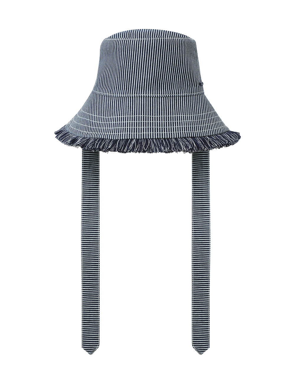 Stripe Denim Bucket Hat