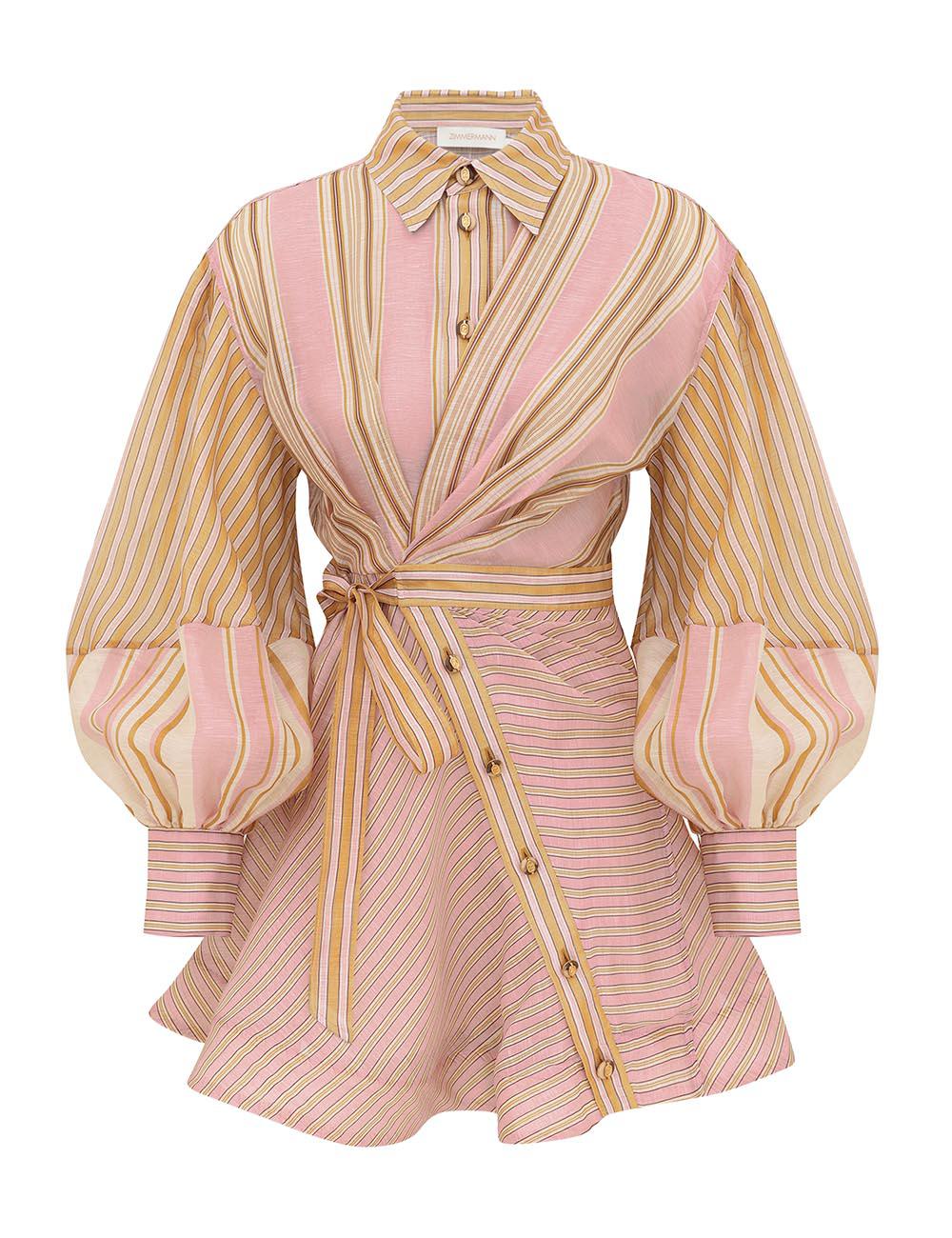 Alchemy Striped Mini Dress