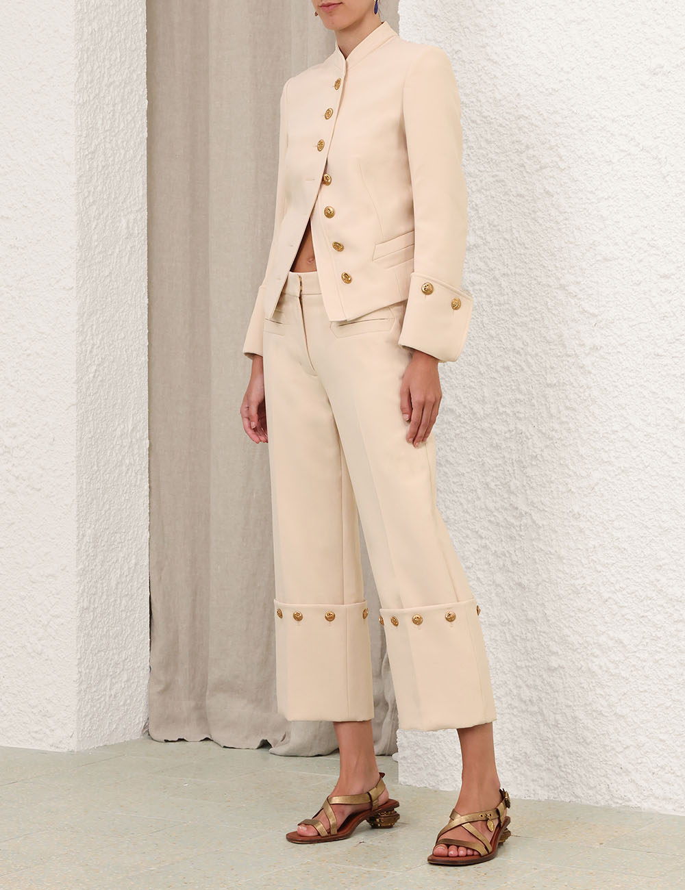 Rebellion Straight Crop Pant