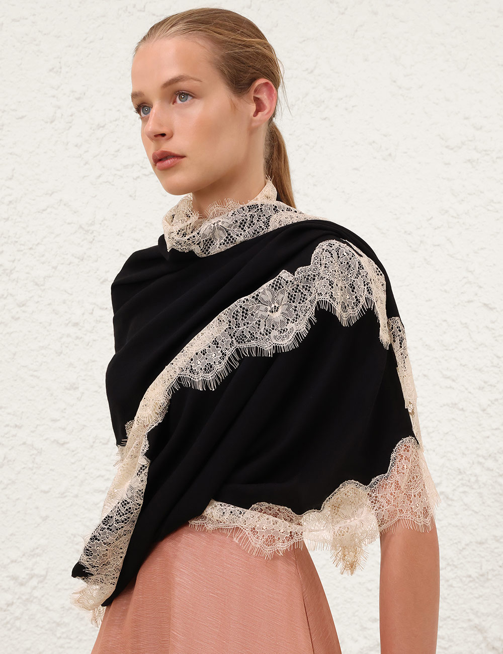 Lace Wool Stole