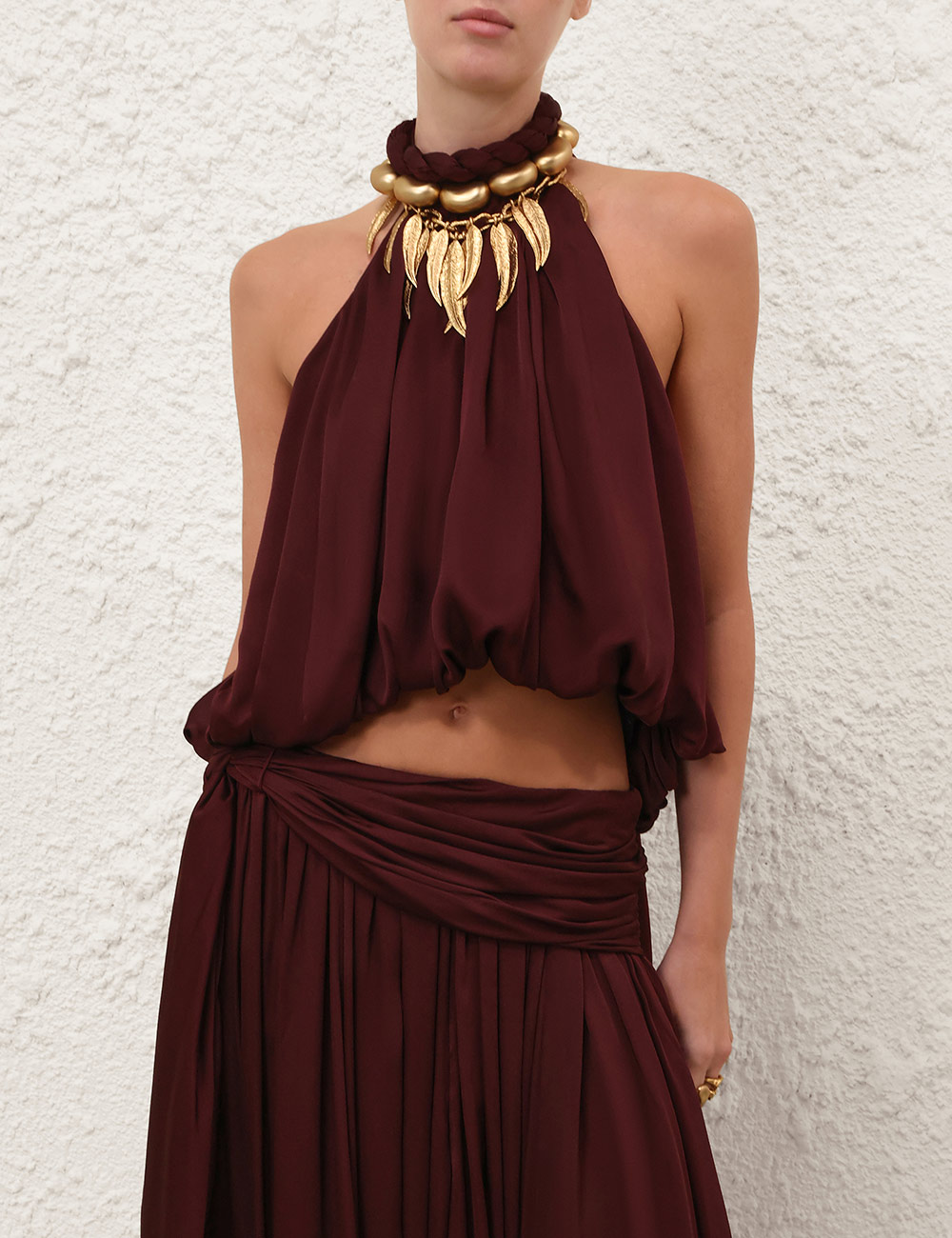 Luna Billow Halter Top