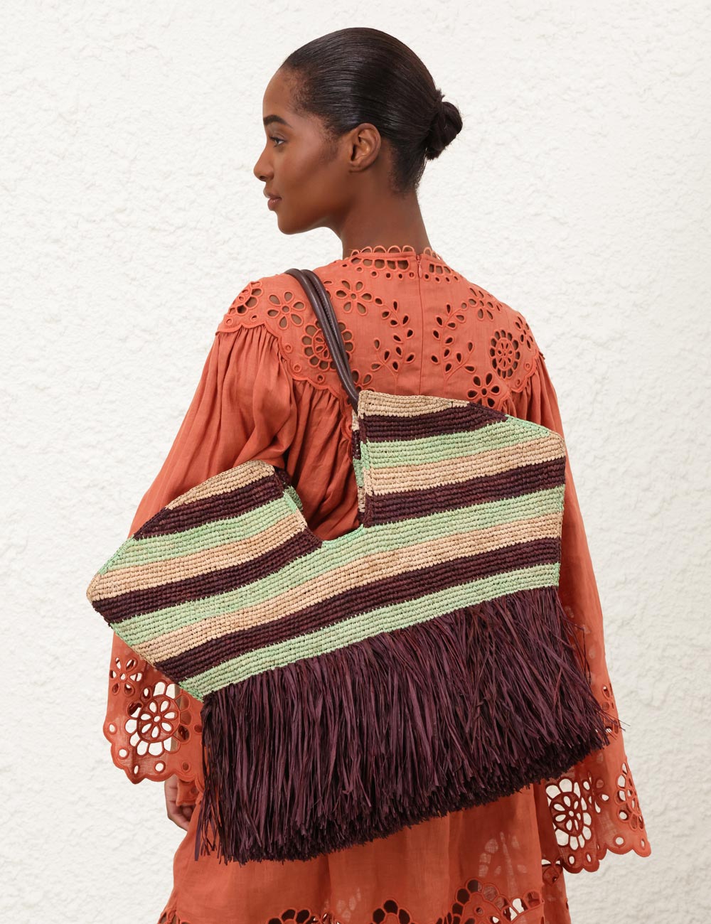 Goldentime Large Fringe Tote