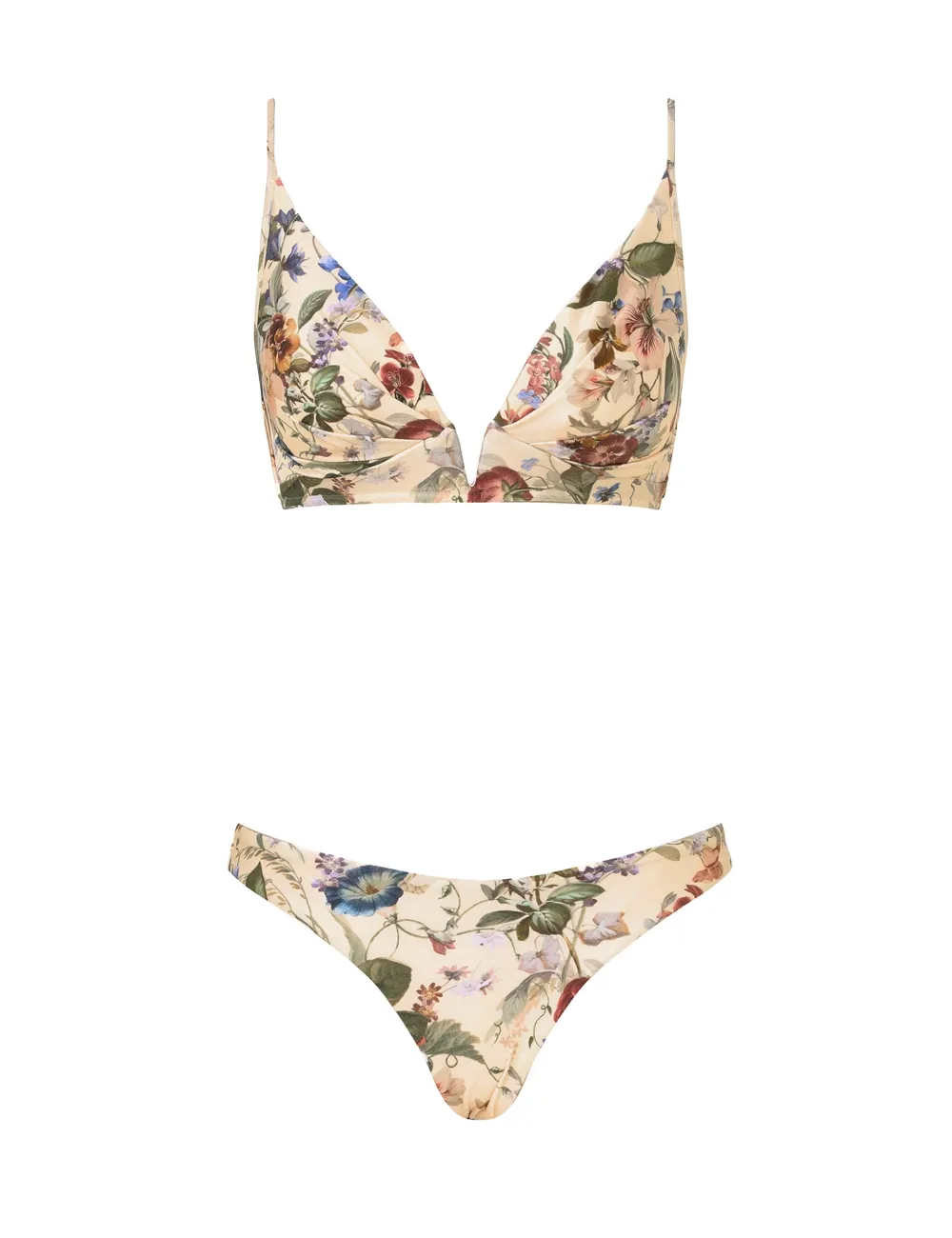 Patience Tuck Plunge Bikini