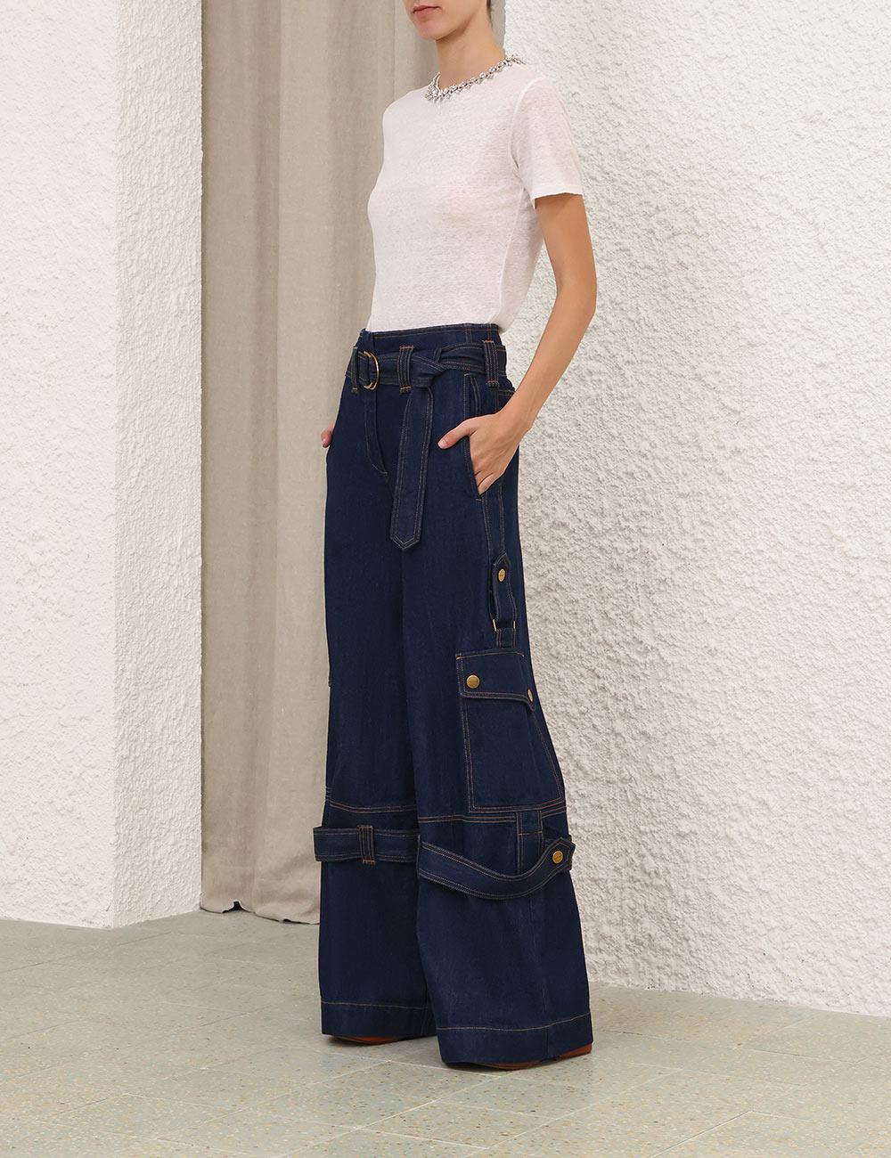 Denim Cargo Jean