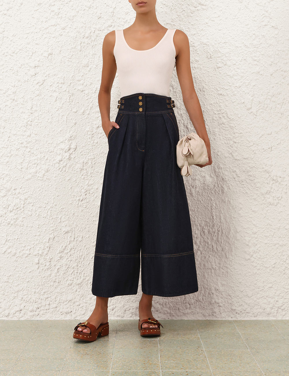 Denim Culotte